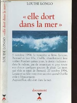 Bild des Verkufers fr ELLE DORT DANS LA MER zum Verkauf von Le-Livre