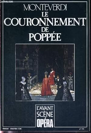 Image du vendeur pour L'AVANT-SCENE OPERA N115 - dcembre 1988 - MONTEVERDI - LE COURONNEMENT DE POPPEE / Monteverdi et la naissance du baroque / Busenello ou les contradictions du baroque / livret original intgral / le labyrinthe des sources. mis en vente par Le-Livre