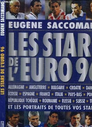 LES STARS DE L'EURO 96 + 4 AUTOGRAPHES DE FOOTBALLEURS