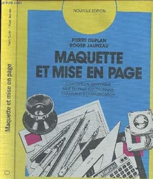 Bild des Verkufers fr MAQUETTE ET MISE EN PAGE zum Verkauf von Le-Livre
