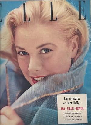 Revue Elle n° 527 30 janvier 1956 les memoires de mrs kelly