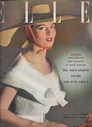 Revue Elle n° 495 6 juin 1955