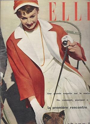 Revue Elle n°496 13 juin 1955