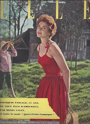 Revue Elle n°444 14 juin 1954