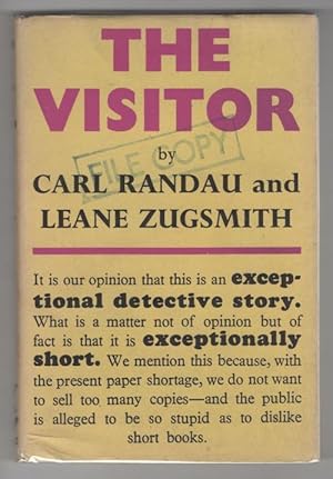 Image du vendeur pour The Visitor by Carl Randau & Leane Zugsmith (First UK Edition) Gollancz File Copy mis en vente par Heartwood Books and Art