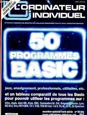 Image du vendeur pour L'ordinateur individuel - Dossier programmes n54 bis - dcembre 1983 mis en vente par Le-Livre