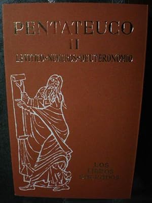 Los Libros Sagrados I. Pentateuco II: Levítico - Números - Deuteronomio