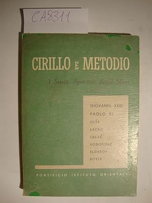 Cirillo e Metodio - I Santi Apostoli degli Slavi (Conferenze tenute nel Pontificio Istituto Orien...