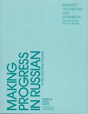 Making Progress in Russian a Second Year Course, Workbook