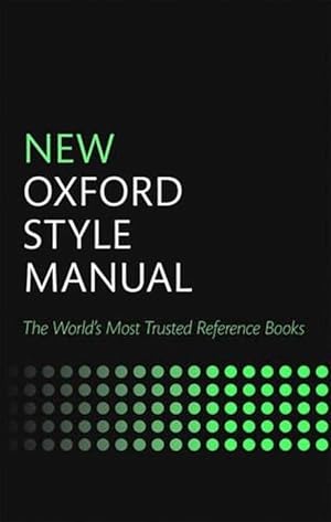 Bild des Verkufers fr New Oxford Style Manual (Hardcover) zum Verkauf von Grand Eagle Retail