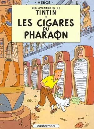 les aventures de Tintin Tome 4 : les cigares du pharaon