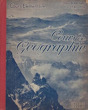 Seller image for Cours de Gographie Cours lmentaire for sale by Complete Traveller Antiquarian Bookstore