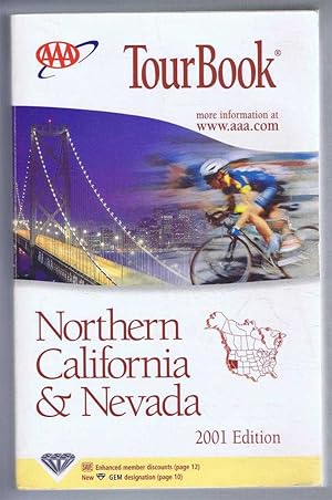 AAA Tour Book (Tourbook) Northern California & Nevada