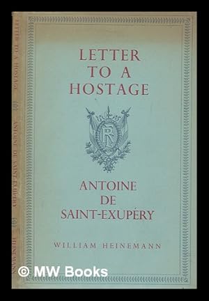 Seller image for [Lettre  un otage.] Letter to a Hostage . Translated by Jacqueline Gerst for sale by MW Books Ltd.