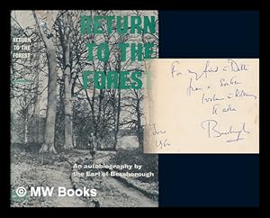Seller image for Return to the forest / by the Earl of Bessborough for sale by MW Books Ltd.