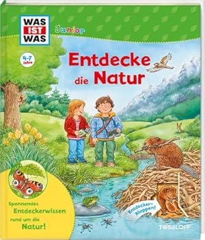 Bild des Verkufers fr WAS IST WAS Junior Entdecke die Natur : Was wchst im Wald? Welche Tiere leben im Gebirge? Gibt es wilde Tiere in der Stadt? zum Verkauf von AHA-BUCH GmbH