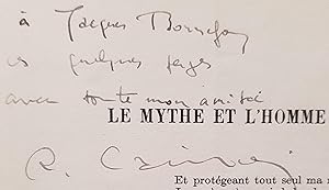 Le Mythe et l'Homme. Extrait des Recherches Philosophiques 1935-36.