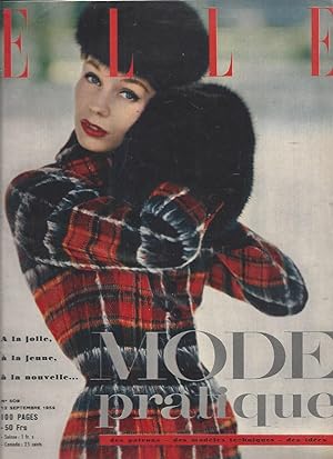 Revue Elle n° 509 12 septembre 1955