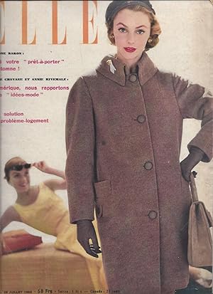 Revue Elle n°502 25 juillet 1955