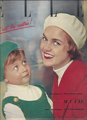 Revue Elle n° 510 19 septembre 1955