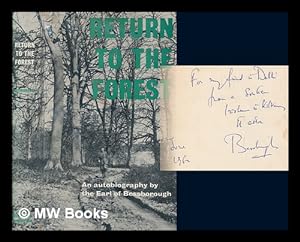 Imagen del vendedor de Return to the forest / by the Earl of Bessborough a la venta por MW Books