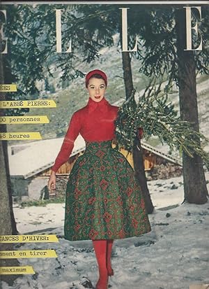 Revue Elle n° 469 6 decembre 1954