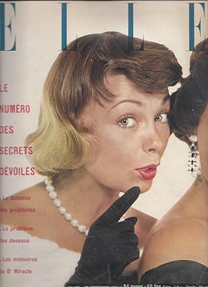 Revue Elle n° 459 27 septembre 1954
