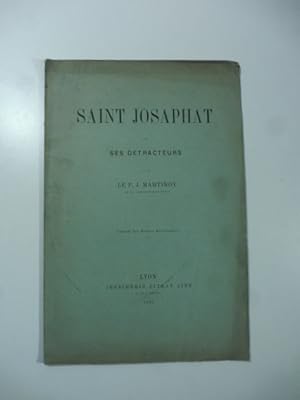 Saint Josaphat et ses detracteurs