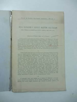 Delle navigazioni e scoperte marittime degl'Italiani nell'Africa occidentale lungo i secoli XIII,...