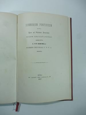 Summorum Pontificum acta quae ad patronos decuriales causarum sacri palatii apostolici