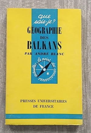 GÉOGRAPHIE DES BALKANS