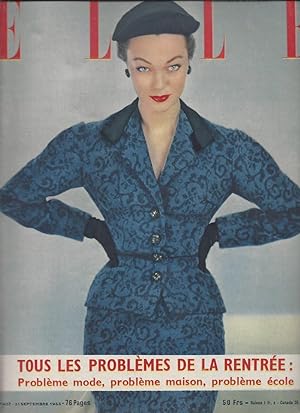 Revue Elle n° 407 21 septembre 1953