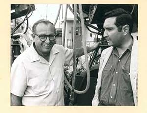 Original photograph of the director and producer Carl Foreman on the set of Mackenna's Gold with ...