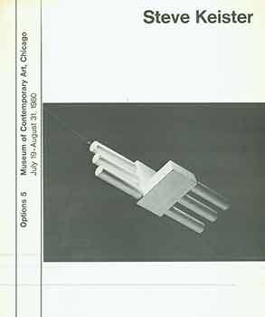 Bild des Verkufers fr Steve Keister: Options 5. July 19 - August 31, 1980. [Exhibition brochure only]. zum Verkauf von Wittenborn Art Books