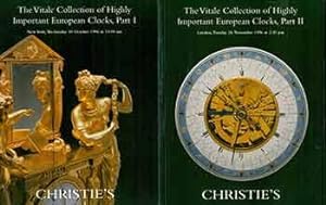 The Vitale Collection of Highly Important European Clocks, Part 1 and Part 2. October 30, and Nov...