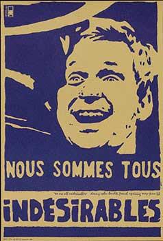 Nous sommes tous indesirables - "We are all undesirables" danny cohn-bendit, french uprising may-...