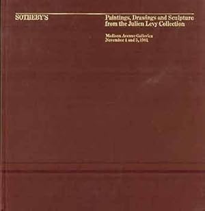 Paintings, Drawings, and Sculpture from the Julien Levy Collection. November 4 & 5, 1981. Sale # ...