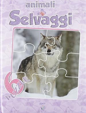 Image du vendeur pour Amici animali: A-B-C-D-E-F. Libro-Puzzle mis en vente par Libro Co. Italia Srl