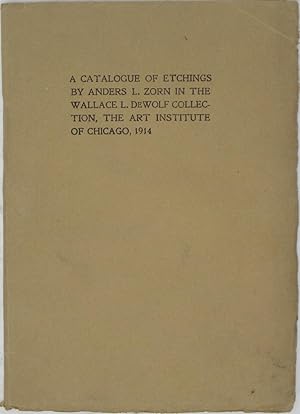 Imagen del vendedor de A Catalogue of the Wallace L. DeWolf Collection of Etchings a la venta por Powell's Bookstores Chicago, ABAA