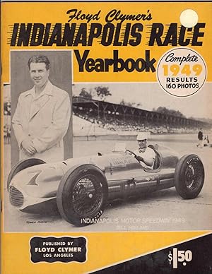 Floyd Clymer's Indianapolis Race Yearbook Complete 1949 Results, 160 Photos