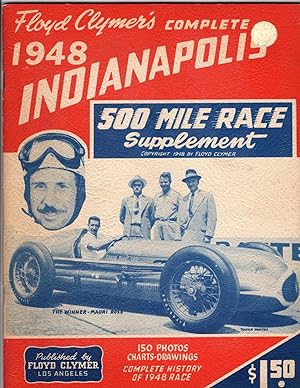 Floyd Clymer's Complete 1948 Indianapolis 500 Mile Race Supplement