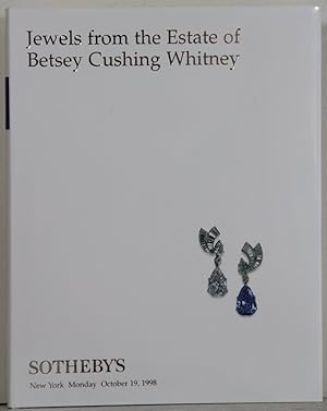 Jewels from the Estate of Betsey Cushing Whitney. Auction: New York, Monday, October 19, 1998.