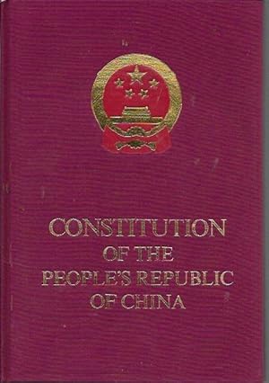 Immagine del venditore per Constitution of the People's Republic of China venduto da Bookfeathers, LLC