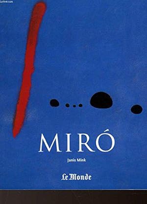 Image du vendeur pour Joan Miro (1893-1983) mis en vente par JLG_livres anciens et modernes