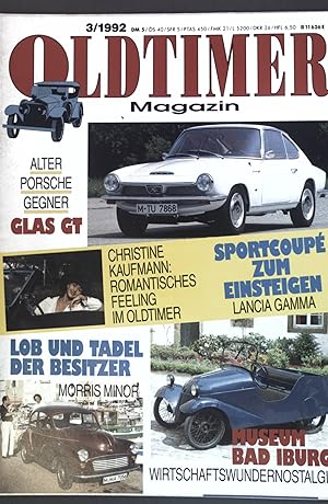 Sportcoupé zum Einsteigen: Lancia Gamma; in: Heft 3/1992 Odltimer Magazin;