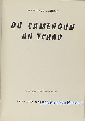 Du Cameroun au Tchad