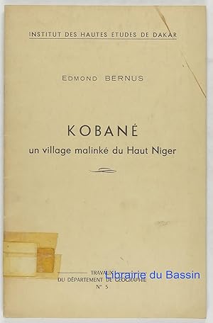 Bild des Verkufers fr Koban Un village malink du Haut Niger zum Verkauf von Librairie du Bassin