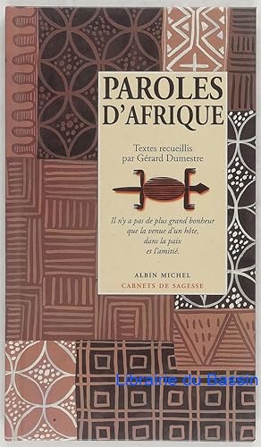 Paroles d'Afrique