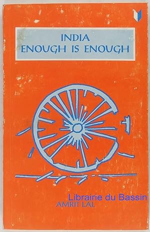 Seller image for India Enough is enough for sale by Librairie du Bassin