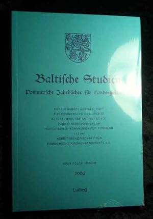 Bild des Verkufers fr Baltische Studien: Neue Folge Band 92 - 2006. Gesamtreihe Bd 138. zum Verkauf von Roland Antiquariat UG haftungsbeschrnkt